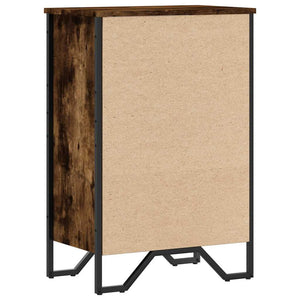 Bücherregal Räuchereiche Holz 50x74,5 cm
