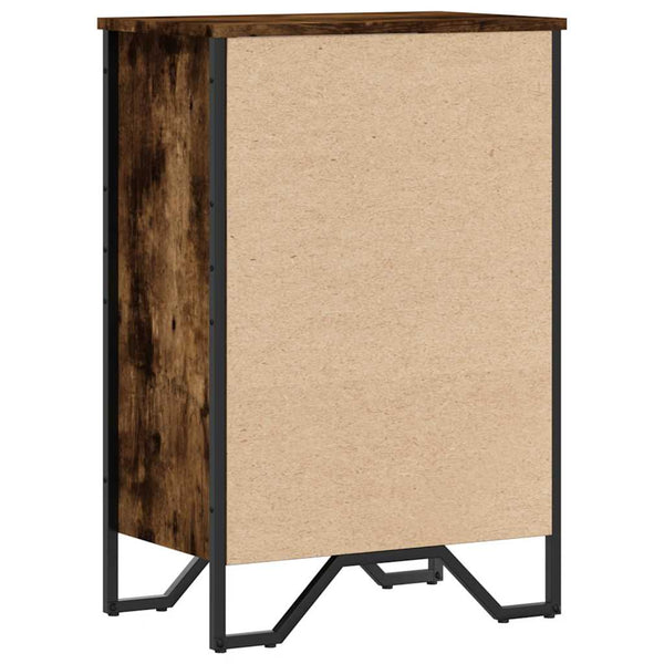 Bücherregal Räuchereiche Holz 50x74,5 cm