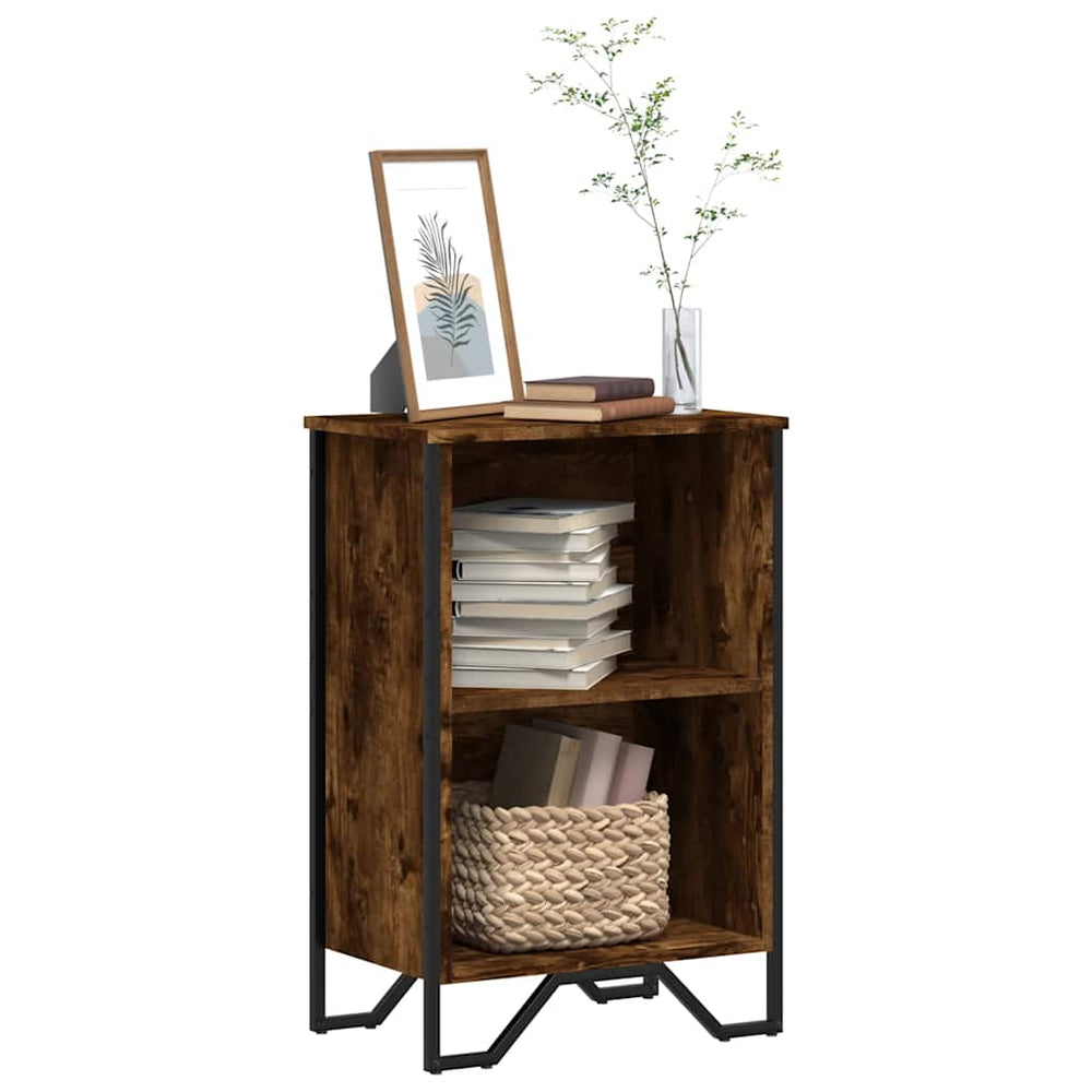 Bücherregal Räuchereiche Holz 50x74,5 cm