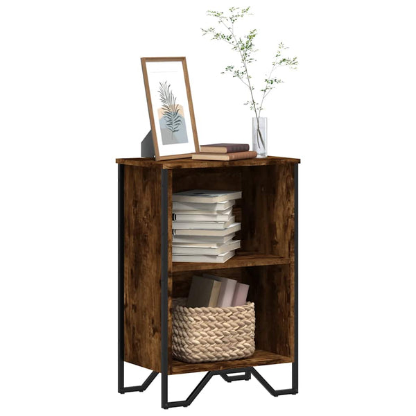 Bücherregal Räuchereiche Holz 50x74,5 cm
