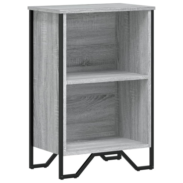 Bücherregal Grau Sonoma 50x31x74,5 cm