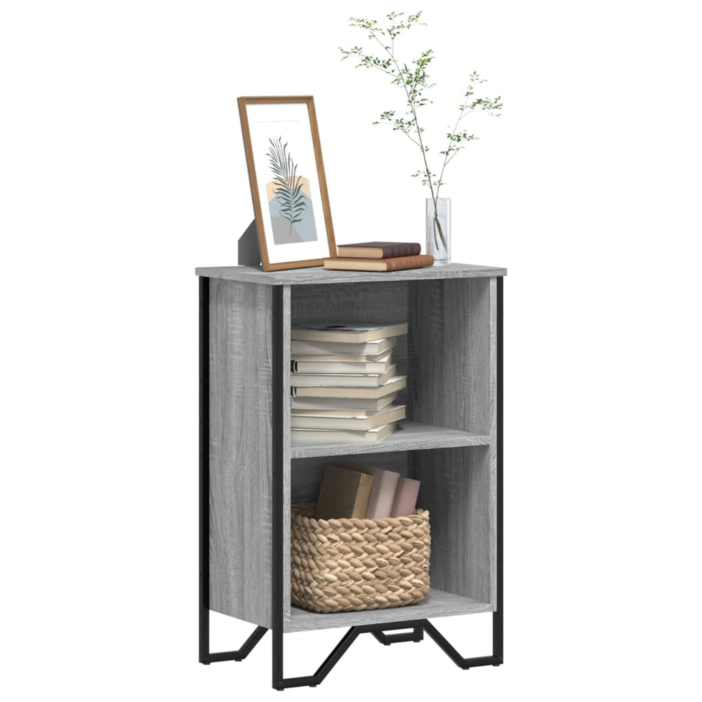 Bücherregal Grau Sonoma 50x31x74,5 cm