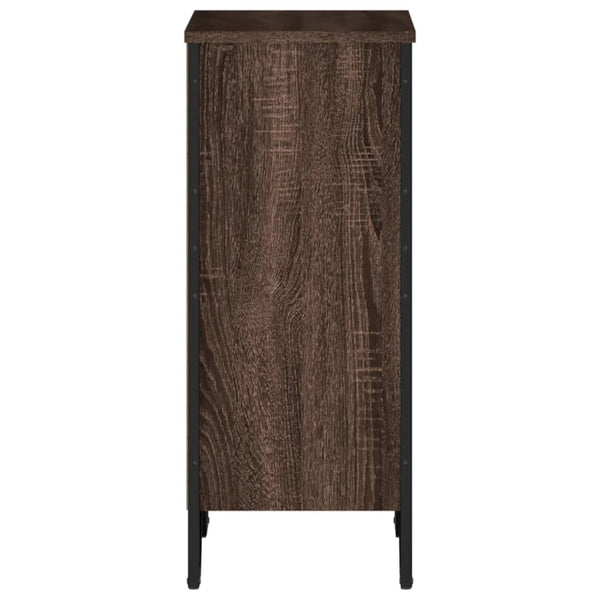 Bücherregal Braun Eichen-Optik 50x31x74,5 cm