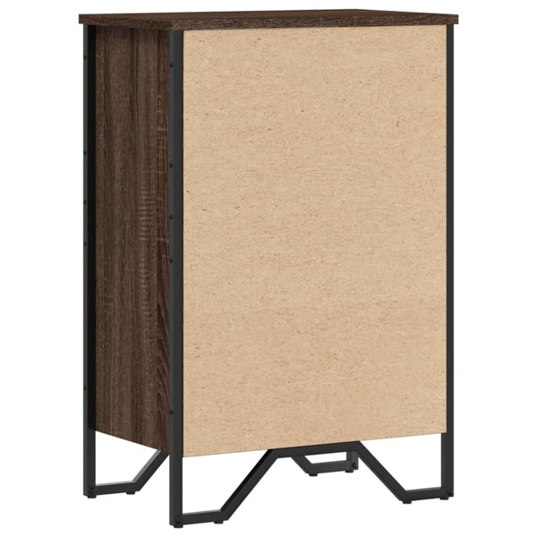 Bücherregal Braun Eichen-Optik 50x31x74,5 cm