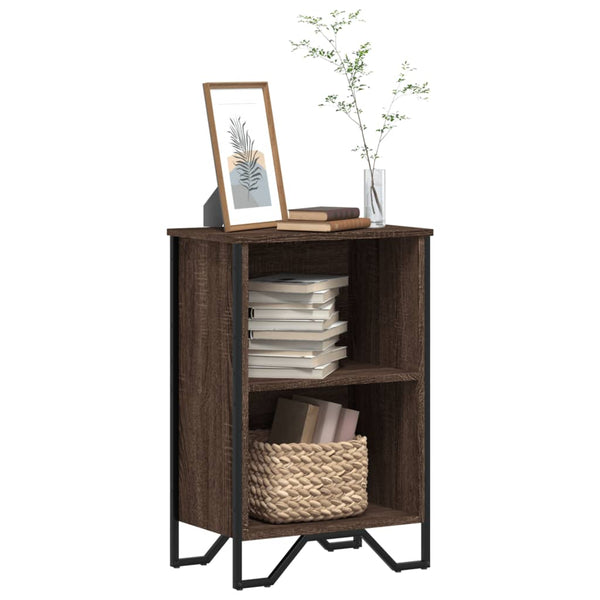 Bücherregal Braun Eichen-Optik 50x31x74,5 cm