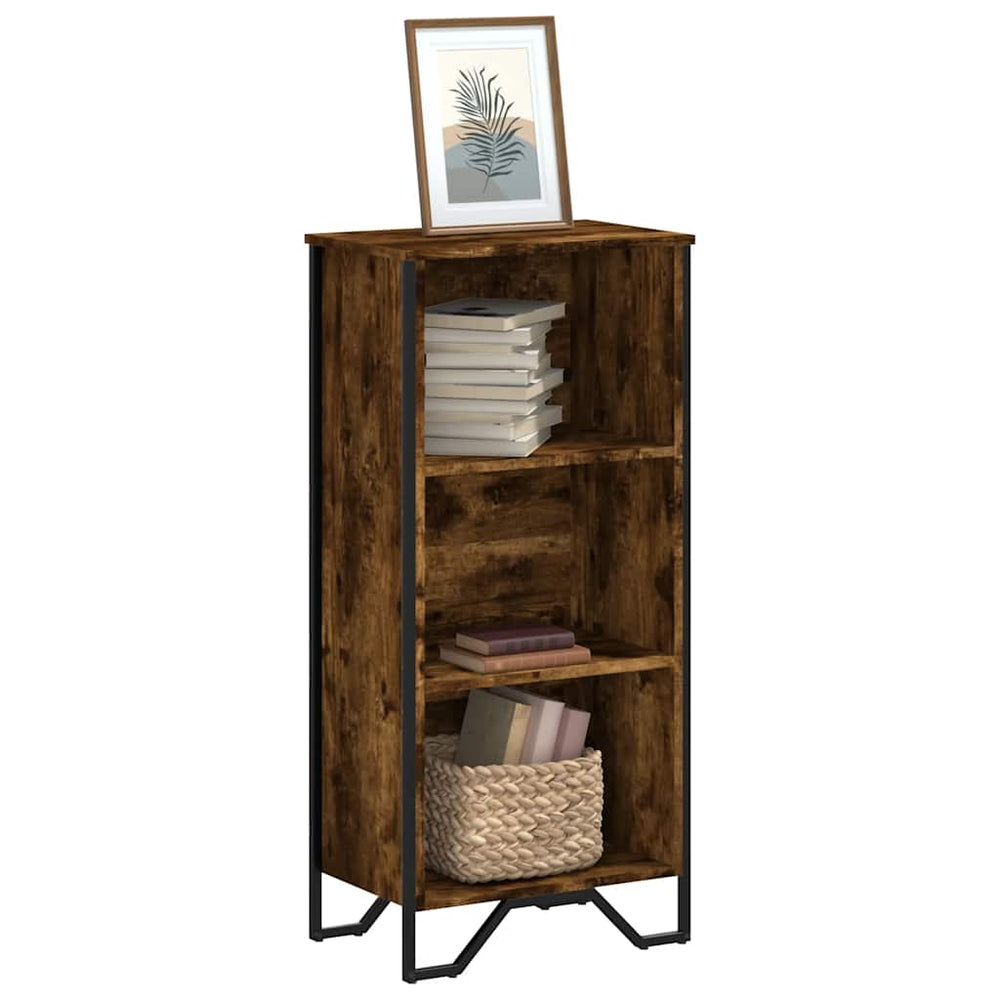 Bücherregal Räuchereiche 50x106 cm