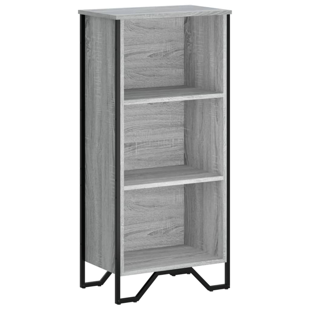 Bücherregal Grau Sonoma 50x31x106 cm