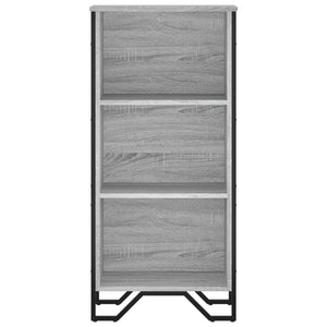 Bücherregal Grau Sonoma 50x31x106 cm