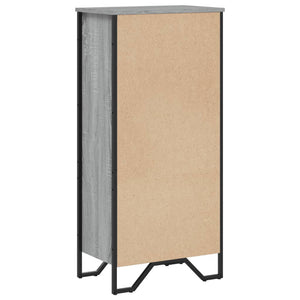 Bücherregal Grau Sonoma 50x31x106 cm