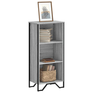 Bücherregal Grau Sonoma 50x31x106 cm