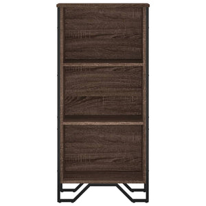 Bücherregal Braun Eichenoptik 50x31x106 cm
