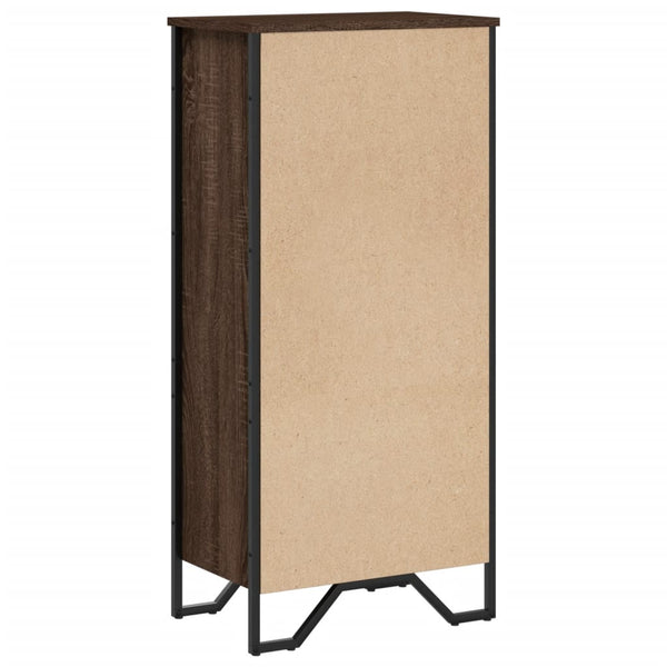 Bücherregal Braun Eichenoptik 50x31x106 cm