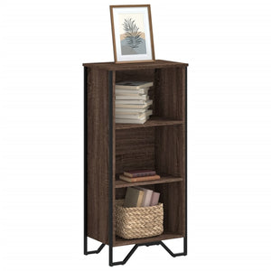 Bücherregal Braun Eichenoptik 50x31x106 cm