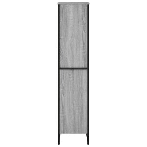 Bücherregal Grau Sonoma 50x31x137,5 cm