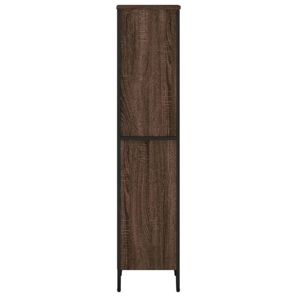 Bücherregal Braun Eichenoptik 137,5 cm