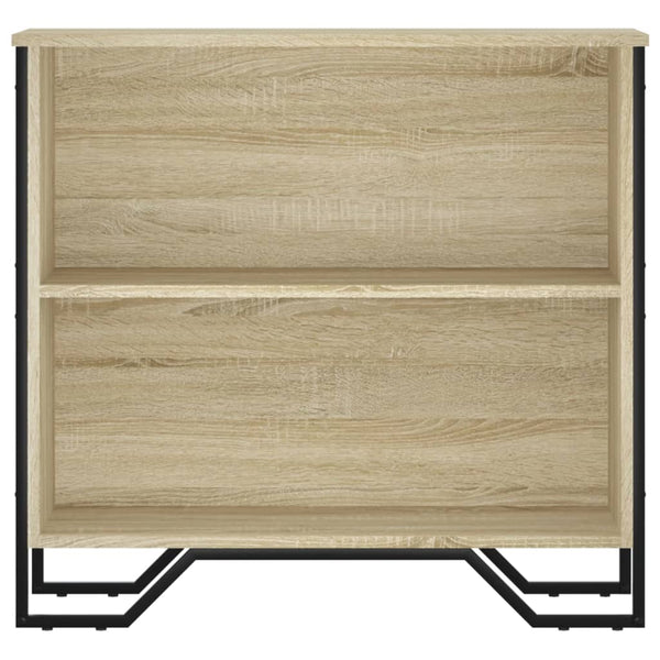 Bücherregal Sonoma Eiche 80 cm
