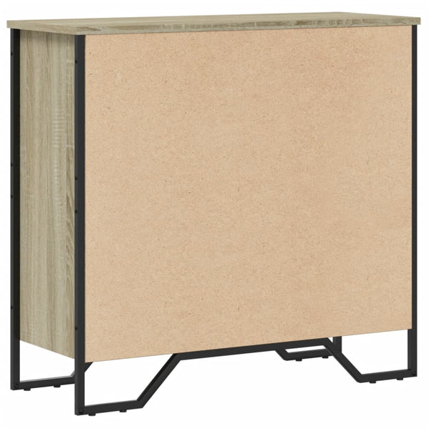 Bücherregal Sonoma Eiche 80 cm