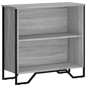 Bücherregal Grau Sonoma 80 cm