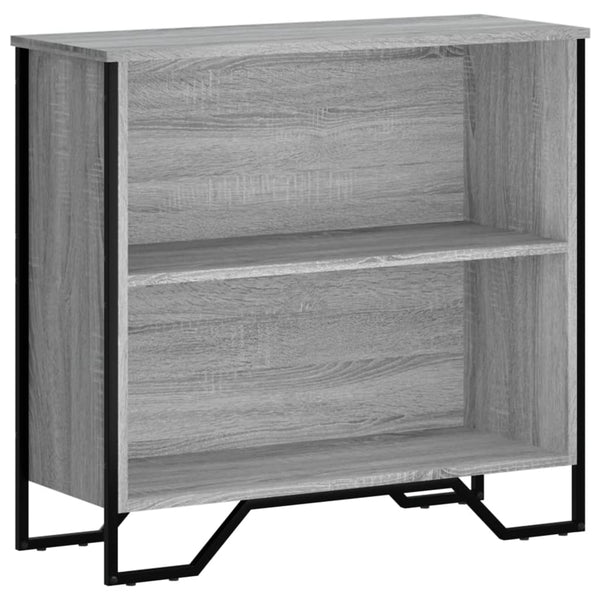 Bücherregal Grau Sonoma 80 cm
