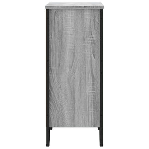 Bücherregal Grau Sonoma 80 cm