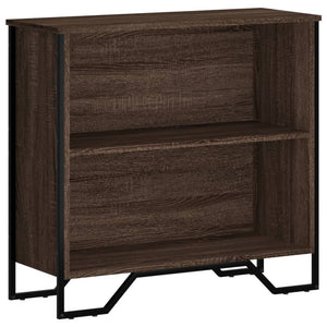 Bücherregal Braun Eichenoptik 80 cm