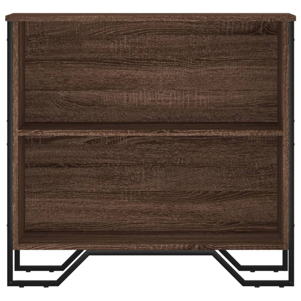 Bücherregal Braun Eichenoptik 80 cm
