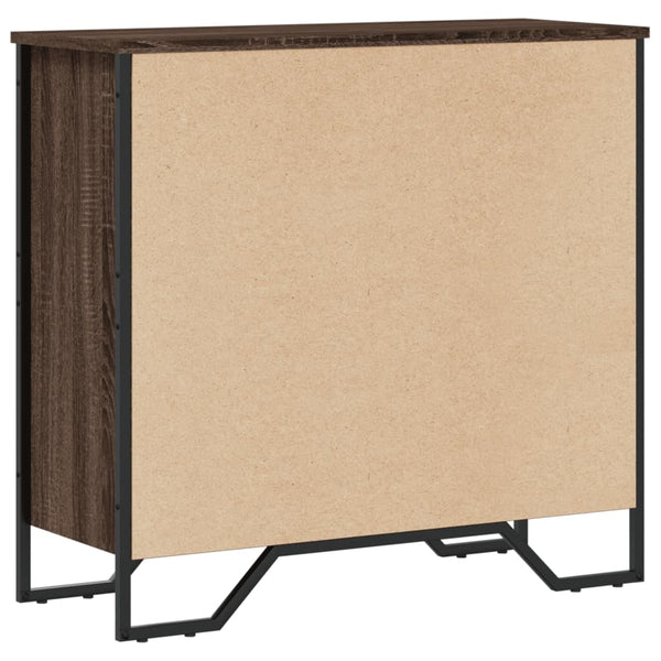 Bücherregal Braun Eichenoptik 80 cm
