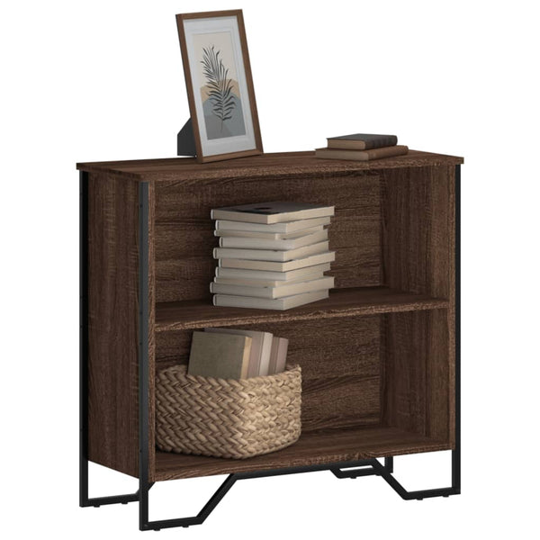 Bücherregal Braun Eichenoptik 80 cm