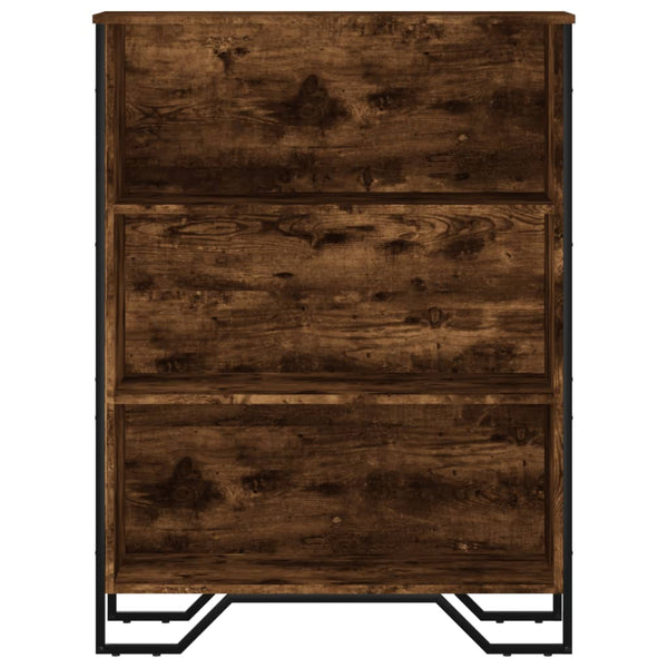 Bücherregal Räuchereiche 80x106 cm