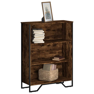 Bücherregal Räuchereiche 80x106 cm