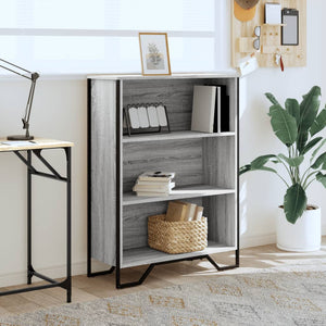 Bücherregal Grau Sonoma 80x106 cm