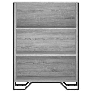 Bücherregal Grau Sonoma 80x106 cm