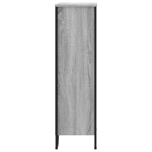 Bücherregal Grau Sonoma 80x106 cm