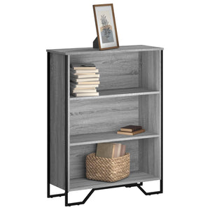 Bücherregal Grau Sonoma 80x106 cm
