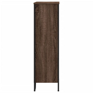 Bücherregal Braun Eichenoptik 80x106 cm