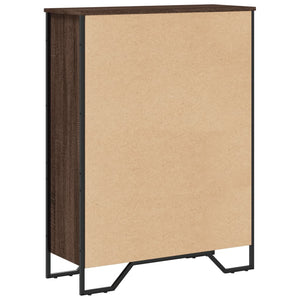 Bücherregal Braun Eichenoptik 80x106 cm