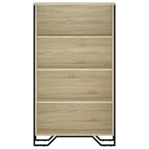 Bücherregal Sonoma Eiche 80 cm