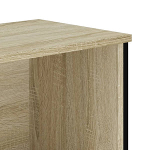 Bücherregal Sonoma Eiche 80 cm