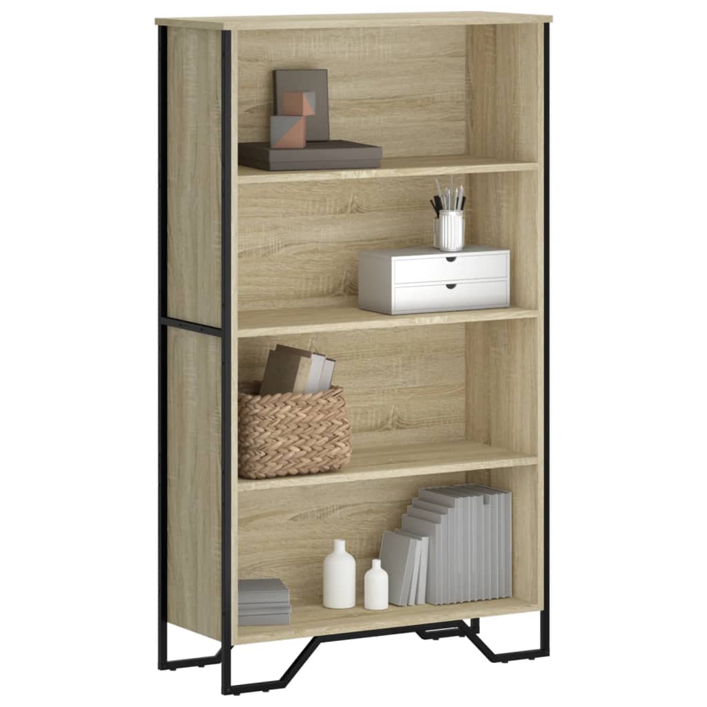 Bücherregal Sonoma Eiche 80 cm