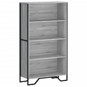 Bücherregal Grau Sonoma 80x137,5 cm