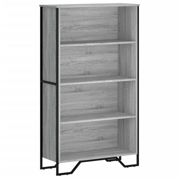 Bücherregal Grau Sonoma 80x137,5 cm
