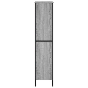 Bücherregal Grau Sonoma 80x137,5 cm