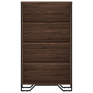 Bücherregal Braun Eichenoptik 80 cm