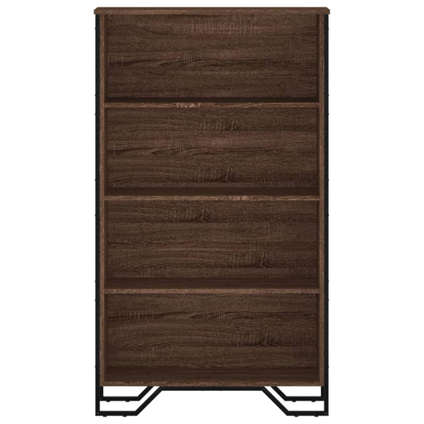 Bücherregal Braun Eichenoptik 80 cm
