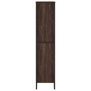 Bücherregal Braun Eichenoptik 80 cm