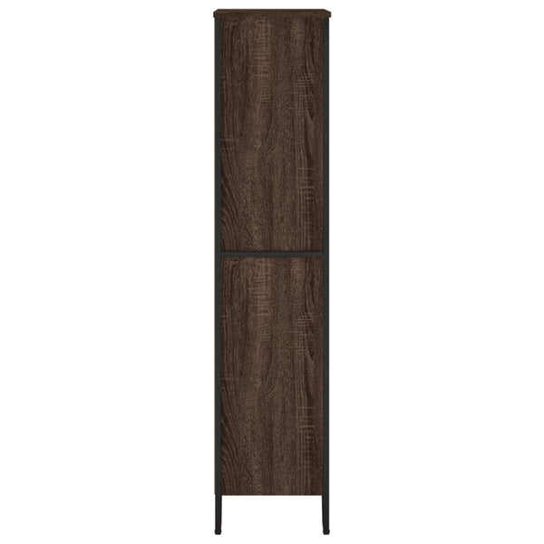 Bücherregal Braun Eichenoptik 80 cm