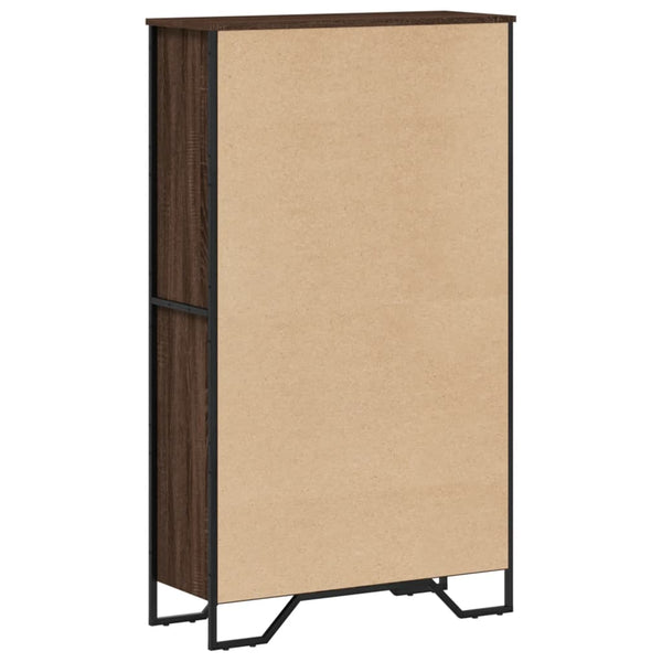Bücherregal Braun Eichenoptik 80 cm