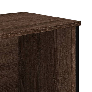 Bücherregal Braun Eichenoptik 80 cm