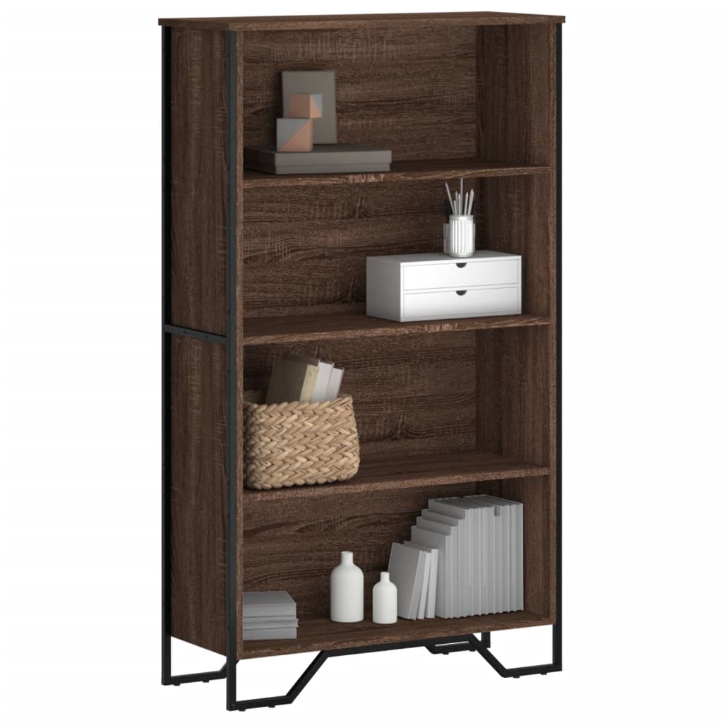 Bücherregal Braun Eichenoptik 80 cm
