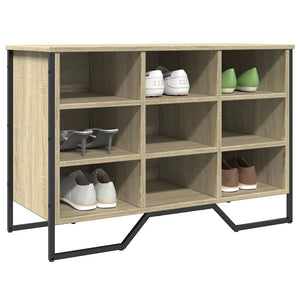 Schuhregal Sonoma-Eiche, 90 cm